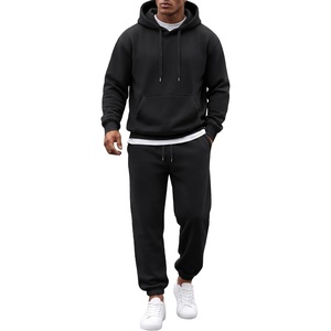 image:imageCOOFANDY Mens 2 Piece Tracksuit Casual Sweatsuit Hoodie Sweatpant OutfitBlack