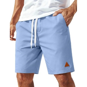 image:imageCOOFANDY Mens 9 Casual Shorts with Zipper Pockets Lightweight Chino ShortsLight Blue