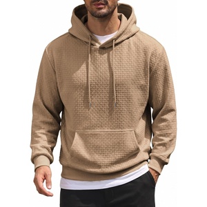 image:imageCOOFANDY Mens Hoodie Pullover Casual Hooded Sweatshirt Kangaroo PocketCamel
