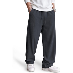 image:imageCOOFANDY Mens Lightweight Corduroy Pants Relaxed Drawstring SweatpantsCharcoal