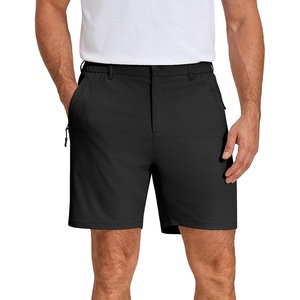 image:imageCOOFANDY Mens Stretch Golf Shorts 7 Lightweight Casual Hiking ShortsBlack