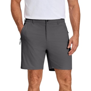 image:imageCOOFANDY Mens Stretch Golf Shorts 7 Lightweight Casual Hiking ShortsDark Grey