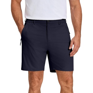 image:imageCOOFANDY Mens Stretch Golf Shorts 7 Lightweight Casual Hiking ShortsNavy Blue
