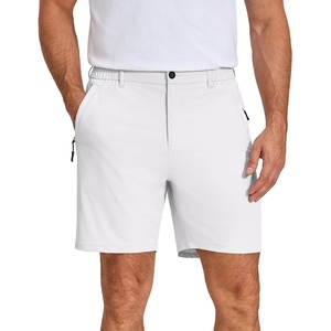 image:imageCOOFANDY Mens Stretch Golf Shorts 7 Lightweight Casual Hiking ShortsWhite