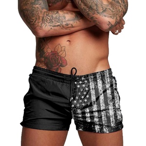 image:imageCOOFANDY Mens Swim Trunk Quick Dry Swimwear Mesh Lining Bathing SuitBlack American Flag