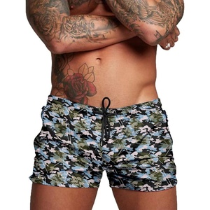 image:imageCOOFANDY Mens Swim Trunk Quick Dry Swimwear Mesh Lining Bathing SuitBlue Grey Camouflage