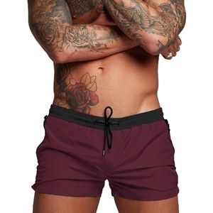 image:imageCOOFANDY Mens Swim Trunk Quick Dry Swimwear Mesh Lining Bathing SuitRed and Black