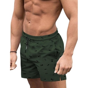 image:imageCOOFANDY Mens Swim Trunks Quick Dry Board Shorts Swimwear Bathing SuitPrinted Army Green