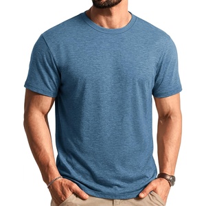 image:imageCOOFANDY Mens T Shirts Short Sleeve Soft Crew Neck Casual Basic Tee ShirtsDark Blue