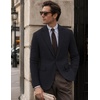 image:imageCOOFANDY Men Casual Blazer Wrinkle Free Sports Coat One Button Suit JacketBlack