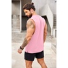 image:imageCOOFANDY Men Workout Tank Top 2 Pack Gym Bodybuilding Sleeveless T ShirtsPink1pcs