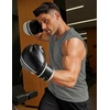 image:imageCOOFANDY Mens 3 Pack Workout Tank Tops Gym V Neck Sleeveless Tee Shirts01whiteGreyBlack