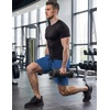 image:imageCOOFANDY Mens 7 Athletic Shorts Quick Dry Elastic Waist Gym Workout ShortsDemin Blue