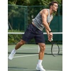 image:imageCOOFANDY Mens 7 Athletic Shorts Quick Dry Elastic Waist Gym Workout ShortsNavy Blue
