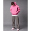 image:imageCOOFANDY Mens Baggy Sweatpants Wide Leg Cotton Fleece Open Bottom SweatpantDark Grey