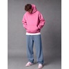 image:imageCOOFANDY Mens Baggy Sweatpants Wide Leg Cotton Fleece Open Bottom SweatpantDenim Blue