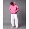 image:imageCOOFANDY Mens Baggy Sweatpants Wide Leg Cotton Fleece Open Bottom SweatpantWhite