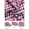 image:imageCOOFANDY Mens Button Down Long Sleeve Plaid Cotton Wrinkle Free Dress ShirtRed  Check