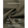 image:imageCOOFANDY Mens Casual Shorts Cotton Elastic Waist Drawstring Summer ShortsDark Green