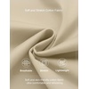 image:imageCOOFANDY Mens Casual Shorts Cotton Elastic Waist Drawstring Summer ShortsKhaki