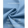 image:imageCOOFANDY Mens Casual Shorts Cotton Elastic Waist Drawstring Summer ShortsLight Blue