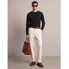 image:imageCOOFANDY Mens Crewneck Sweater Casual Knit Long Sleeve Lightweight PulloverBlack