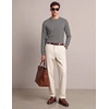 image:imageCOOFANDY Mens Crewneck Sweater Casual Knit Long Sleeve Lightweight PulloverGrey Heather