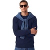 image:imageCOOFANDY Mens Crewneck Sweater Casual Knit Long Sleeve Lightweight PulloverNavy