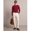 image:imageCOOFANDY Mens Crewneck Sweater Casual Knit Long Sleeve Lightweight PulloverRed