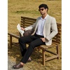 image:imageCOOFANDY Mens Dress Pants Classic Fit Flat Front Business Casual SlacksBlack