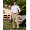 image:imageCOOFANDY Mens Dress Pants Classic Fit Flat Front Business Casual SlacksKhaki