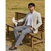 image:imageCOOFANDY Mens Dress Pants Classic Fit Flat Front Business Casual SlacksLight Grey