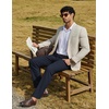 image:imageCOOFANDY Mens Dress Pants Classic Fit Flat Front Business Casual SlacksMidnight Blue