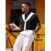 image:imageCOOFANDY Mens Polo Shirts Short Sleeve Casual Summer Polo Tee Collared Tops02black Solid