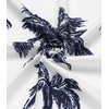 image:imageCOOFANDY Mens Short Sleeve Cotton Button Down Shirts Linen Beach ShirtsPalm Leaf Printnavy