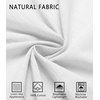image:imageCOOFANDY Mens Short Sleeve Cotton Button Down Shirts Linen Beach ShirtsWhite