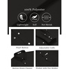 image:imageCOOFANDY Mens Western Cowboy Shirts Casual Button Down Shirt Long SleeveBlack