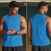 image:imageCOOFANDY Mens Workout Tank Top Quick Dry Muscle Sleeveless Gym ShirtsRoyal Blue