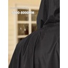 image:imageCOOFANDY Rain Ponchos for Adults Full Zip Lightweight Rain Jackets Waterproof Packable Raincoats with Hood Hiking CampingBlack