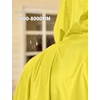 image:imageCOOFANDY Rain Ponchos for Adults Full Zip Lightweight Rain Jackets Waterproof Packable Raincoats with Hood Hiking CampingMid Yellow