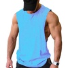 image:imageCOOFANDY Men Workout Tank Top 2 Pack Gym Bodybuilding Sleeveless T ShirtsLight Blue1pcs