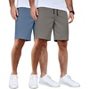 2 Pack  Dark Grey  Denim Blue