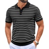 F-black/White Striped