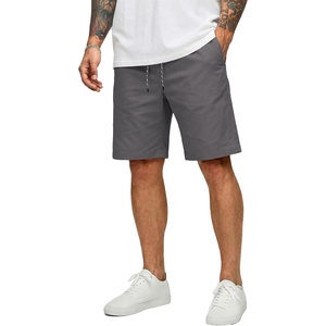 image:imageCOOFANDY Mens Casual Shorts Cotton Drawstring 9 inch Chino Stretch ShortsDark Grey