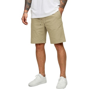 image:imageCOOFANDY Mens Casual Shorts Cotton Drawstring 9 inch Chino Stretch ShortsLight Coffee