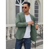 image:imageCOOFANDY Mens Casual Blazer Regular Fit Lightweight Two Button Sport Coat Suit JacketGreen