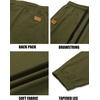 image:imageCOOFANDY Mens Casual Joggers Cotton Elastic Drawstring Chino Cargo PantsArmy Green
