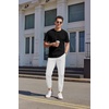 image:imageCOOFANDY Mens Casual Joggers Cotton Elastic Drawstring Chino Cargo PantsWhite