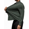 image:imageCOOFANDY Mens Muscle Fit Dress Shirts Long Sleeve Button Down ShirtsLight Green