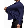 image:imageCOOFANDY Mens Muscle Fit Dress Shirts Long Sleeve Button Down ShirtsNavy Blue